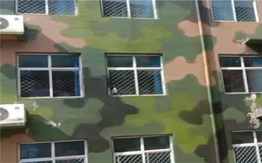 湘潭墙面军用迷彩施工方案
