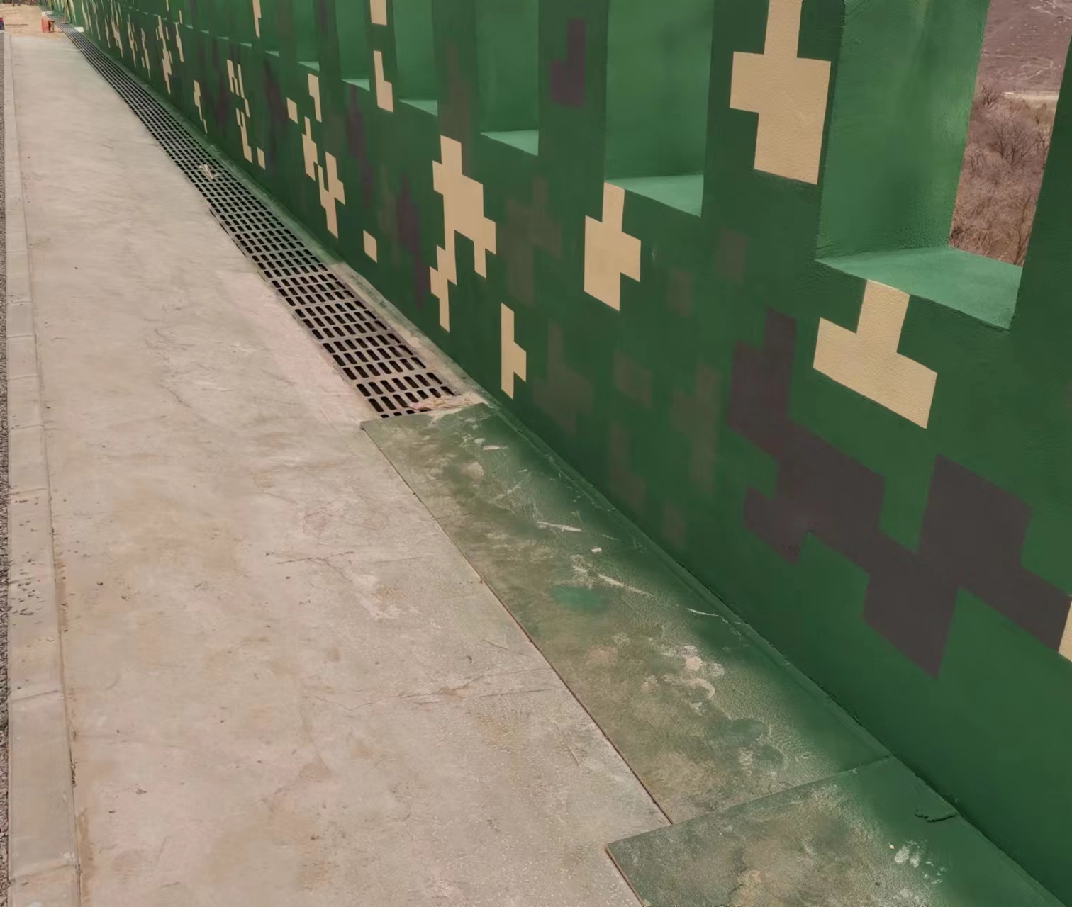 湘潭围墙迷彩喷涂,数迷彩漆